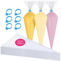 SPRITZBEUTEL 100 Stück Set 35 x 21 cm - Multicolor, Kunststoff (35.6/35.6/35.6cm)