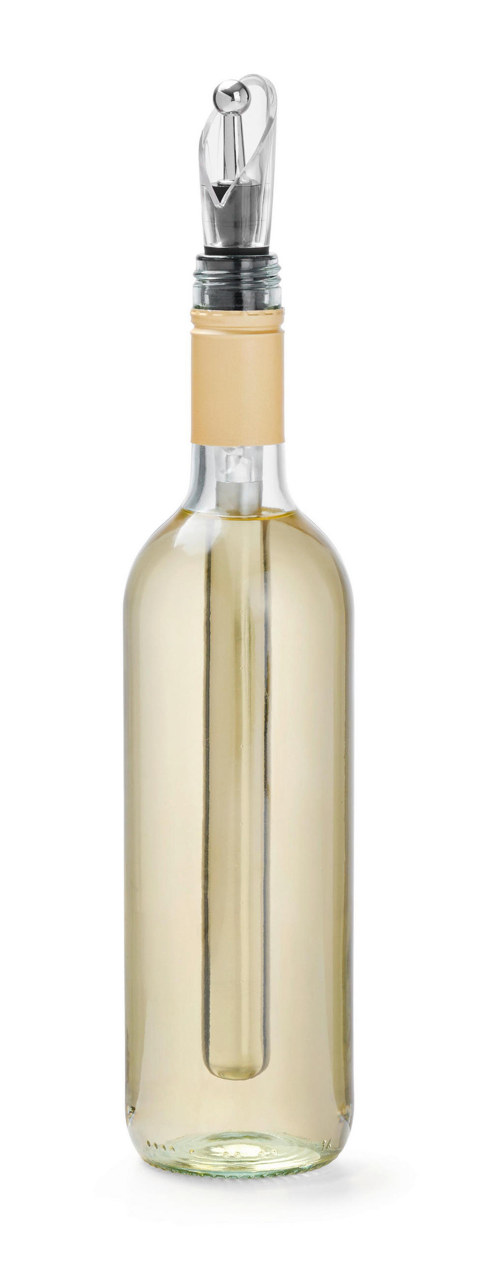 WEINZUBEHÖR-SET Stabi Schwarz/Silberf./Klar, 4 tlg. - Transparent, Metall (1/1/1cm) - Mömax