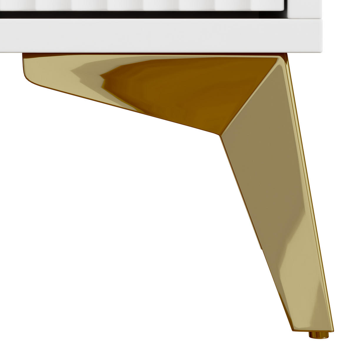 SCHUHSCHRANK 90/25/121 cm mit 3 Klappen, 1 Schublade und 1 Tür in Weiß - Weiß, Holzwerkstoff (90/121/25cm) - BEAOK