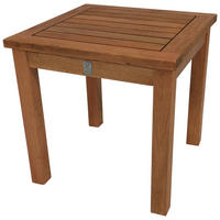 BEISTELLTISCH Norwich - Gartentisch aus Eukalyptusholz Oberfläche geölt. 40x40x40cm - Braun, Holz (40/40/40cm) - TPFGarden