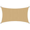 SONNENSEGEL SolVision PS9 200/400 cm rechteckig Sand PE - Sandfarben, Kunststoff (400/200cm) - Sol Royal