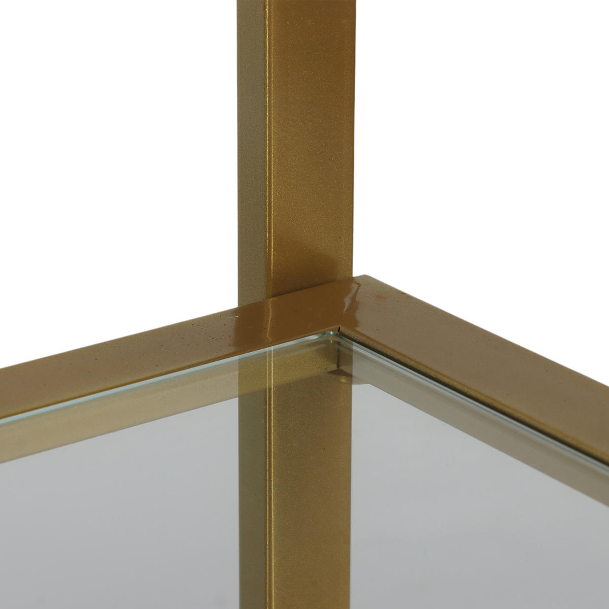 KONSOLENTISCH - Multicolor, Glas/Metall (30/100/73cm) - Relaxdays