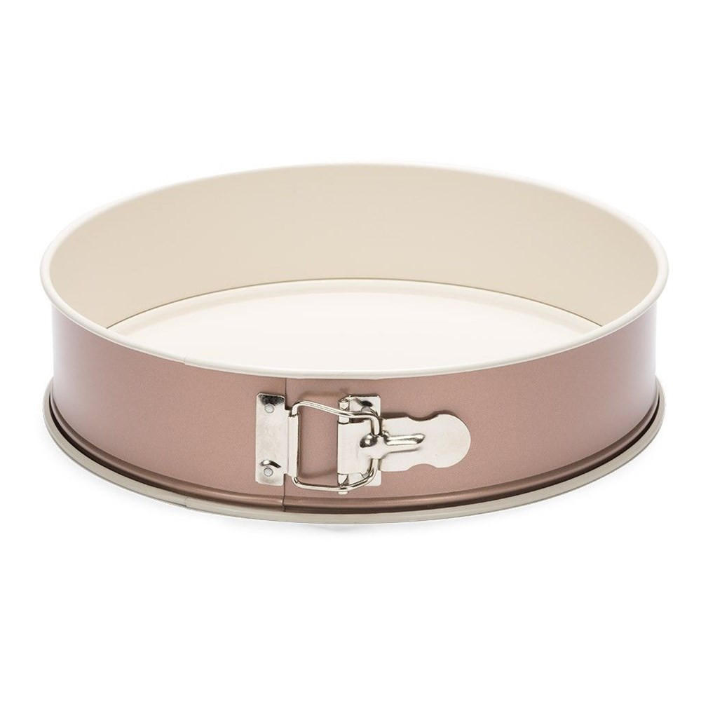 SPRINGFORM Rosa 29/29/6.5 cm P03315 - Pink, Metall (29/6.5/29cm) - Patisse 