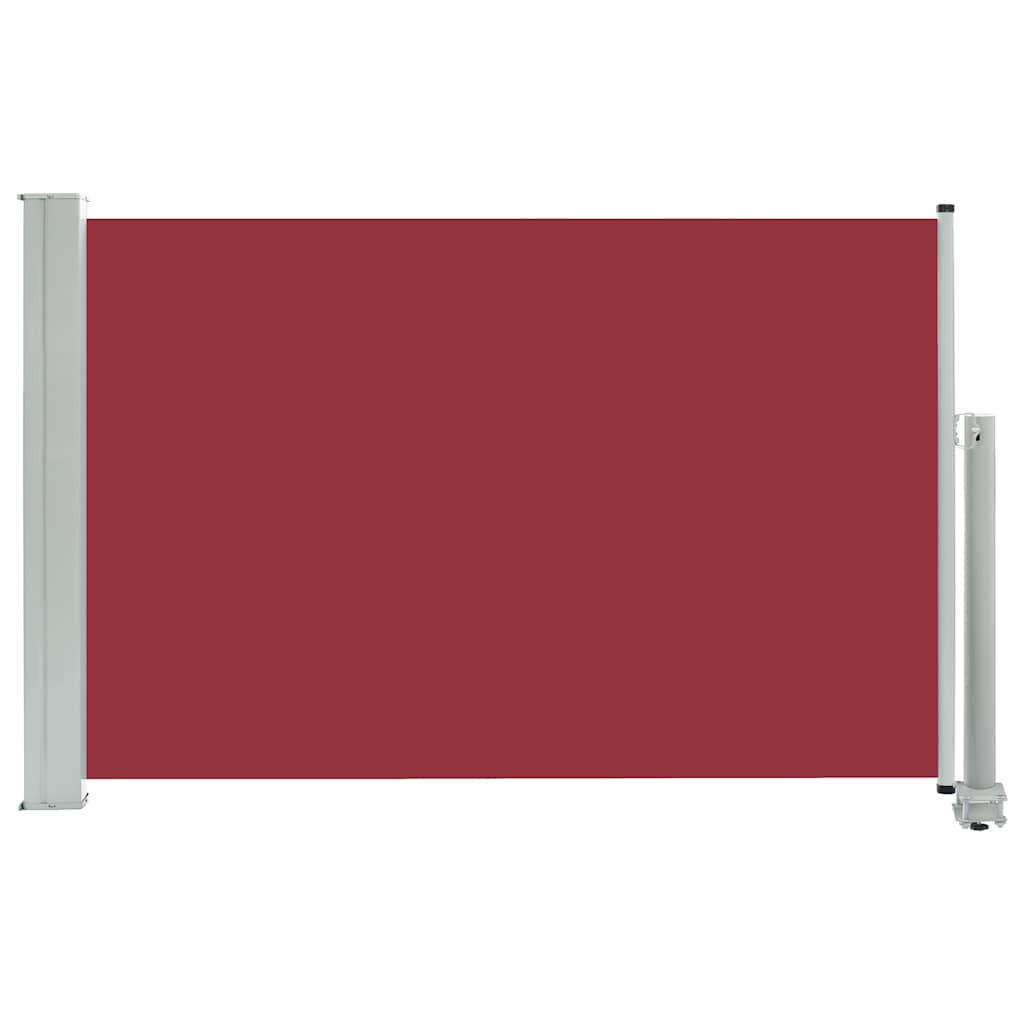 AUSZIEHBARE Seitenmarkise 60x300 cm Rot - Rot, Textil (300/60/300cm) - furnicato