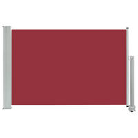 AUSZIEHBARE Seitenmarkise 60x300 cm Rot - Rot, Textil (300/60/300cm) - furnicato