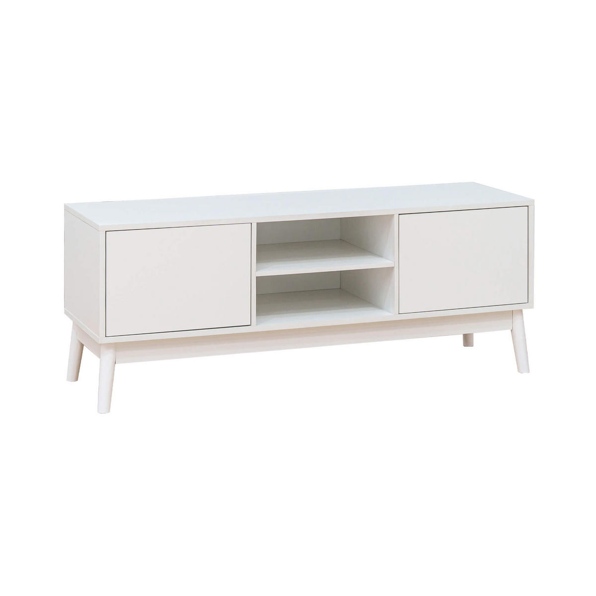 TV-SCHRANK Weiß 39,5/120/48 cm - Weiß, Holzwerkstoff (120/48/39.5cm) - Mobili Rebecca