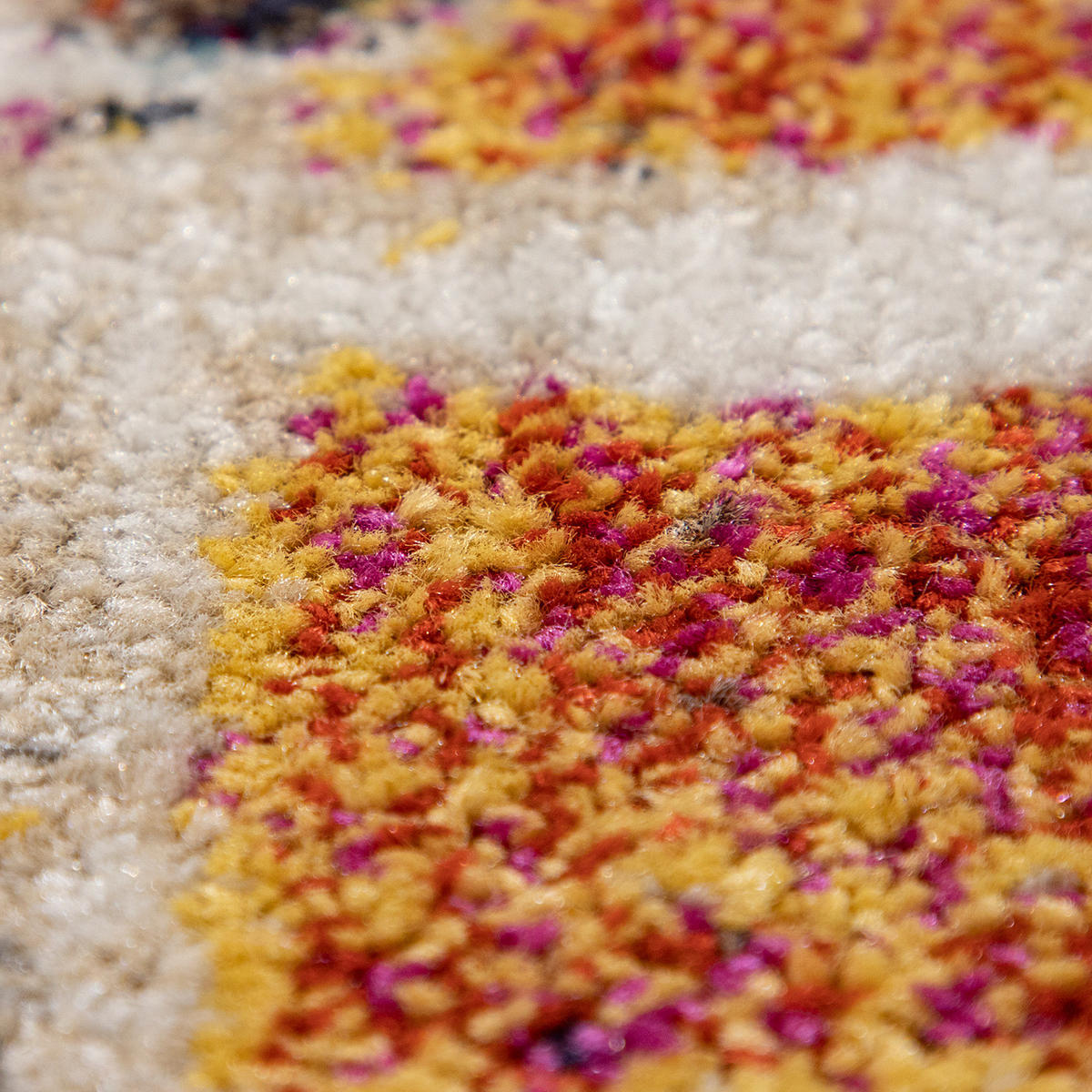 KURZFLORTEPPICH 60/100 cm Jazz 710 - Multicolor, Textil (60/100cm) - Paco Home