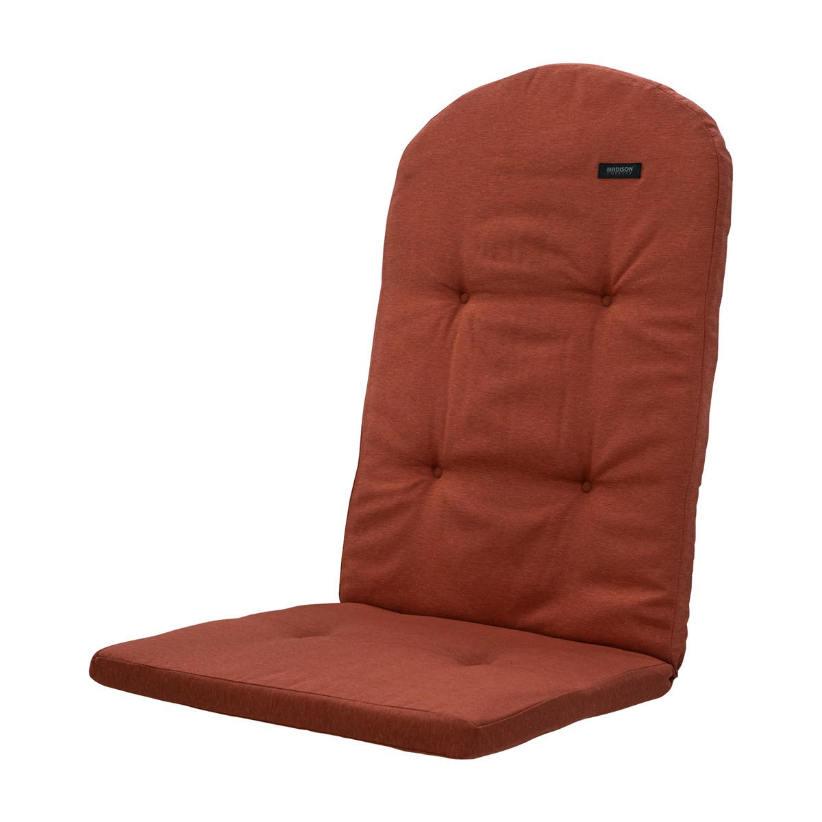 GARTENSTUHLKISSEN Panama 128/48 cm 4er-Set - Rot, Textil (48/5/128cm) - Madison