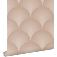 TAPETE 3D Muster 50 x 900 cm - Braun, Papier (50/900cm) - ESTAhome