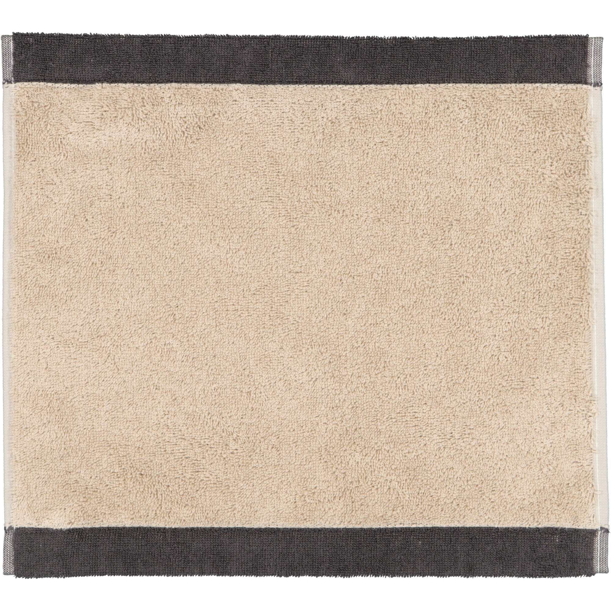 HANDTÜCHER LIFESTYLE SPLASH 7071 LEINEN/BASALT - 37 - Beige, Textil (30/30cm) - Cawoe