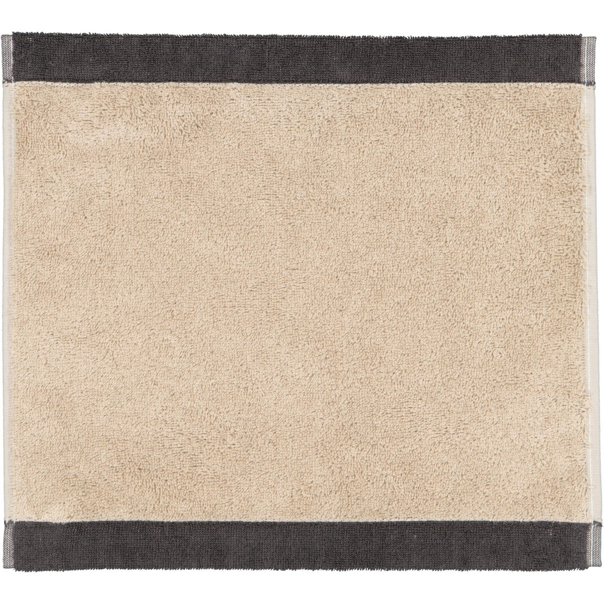HANDTÜCHER LIFESTYLE SPLASH 7071 LEINEN/BASALT - 37 - Beige, Textil (30/30cm) - Cawoe
