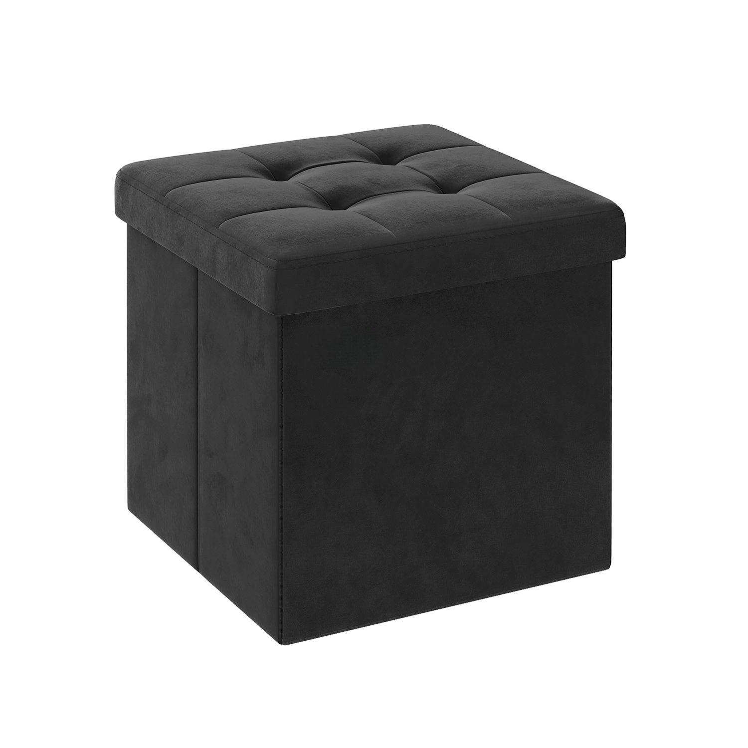 Hansiro Sitzbank Schwarz 38x38x38 cm