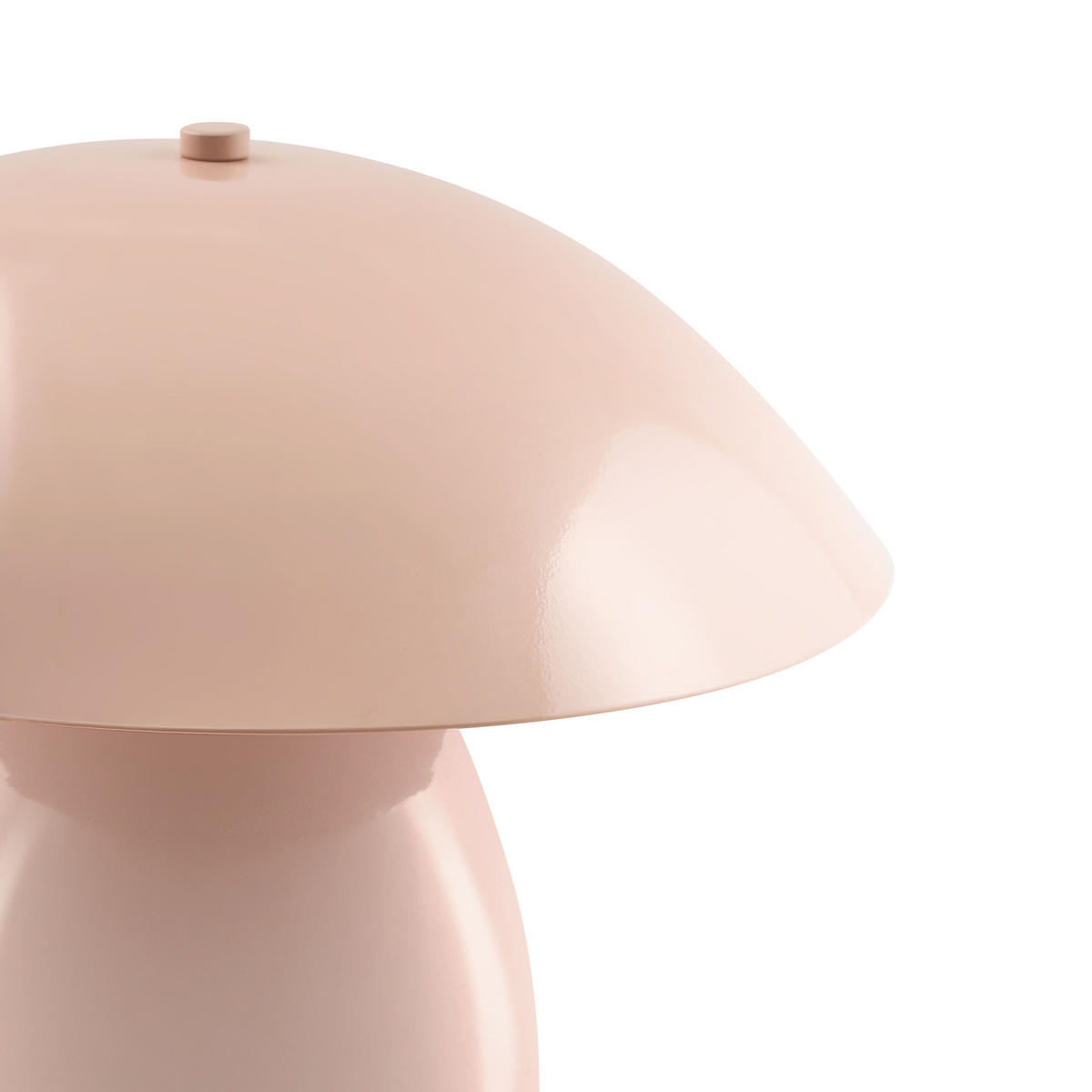 TISCHLAMPE Metall Pastellrosa Sigi - Pink, Metall (30/30/30cm) - Beliani