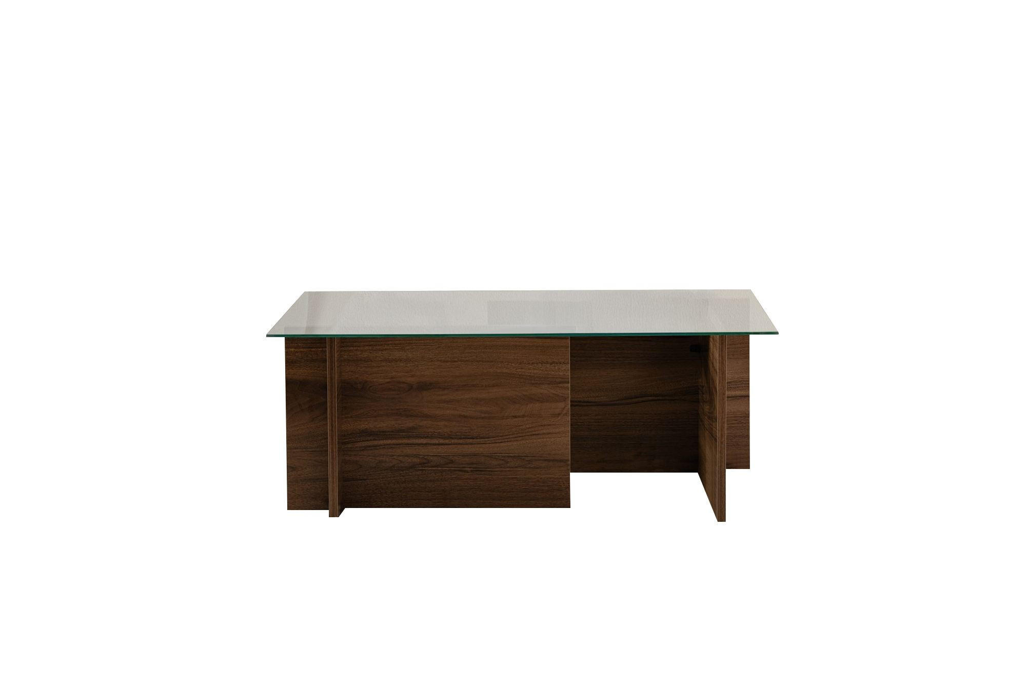 Habitat Garten Couchtisch Braun 65x40x105 cm