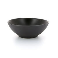 SUPPENSCHÜSSEL / COUPTELLER EQUINOXE 15CM gusseiserne optik - Schwarz, Keramik (15cm) - Revol Porcelaine France