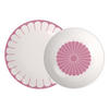 TAFELSERVICE Fleur Couleur Cassis 12er Set - Pink, Keramik (24/5.1/24cm) - Villeroy & Boch