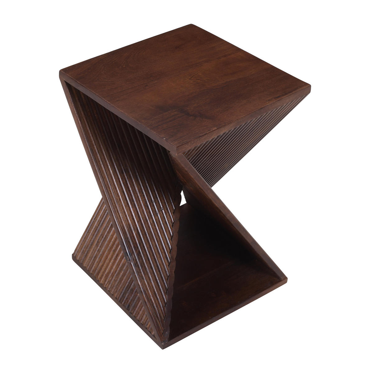 BEISTELLTISCH Braun 35 x 35 x 50 cm - Braun, Holz (35/35/50cm) - Nordlys