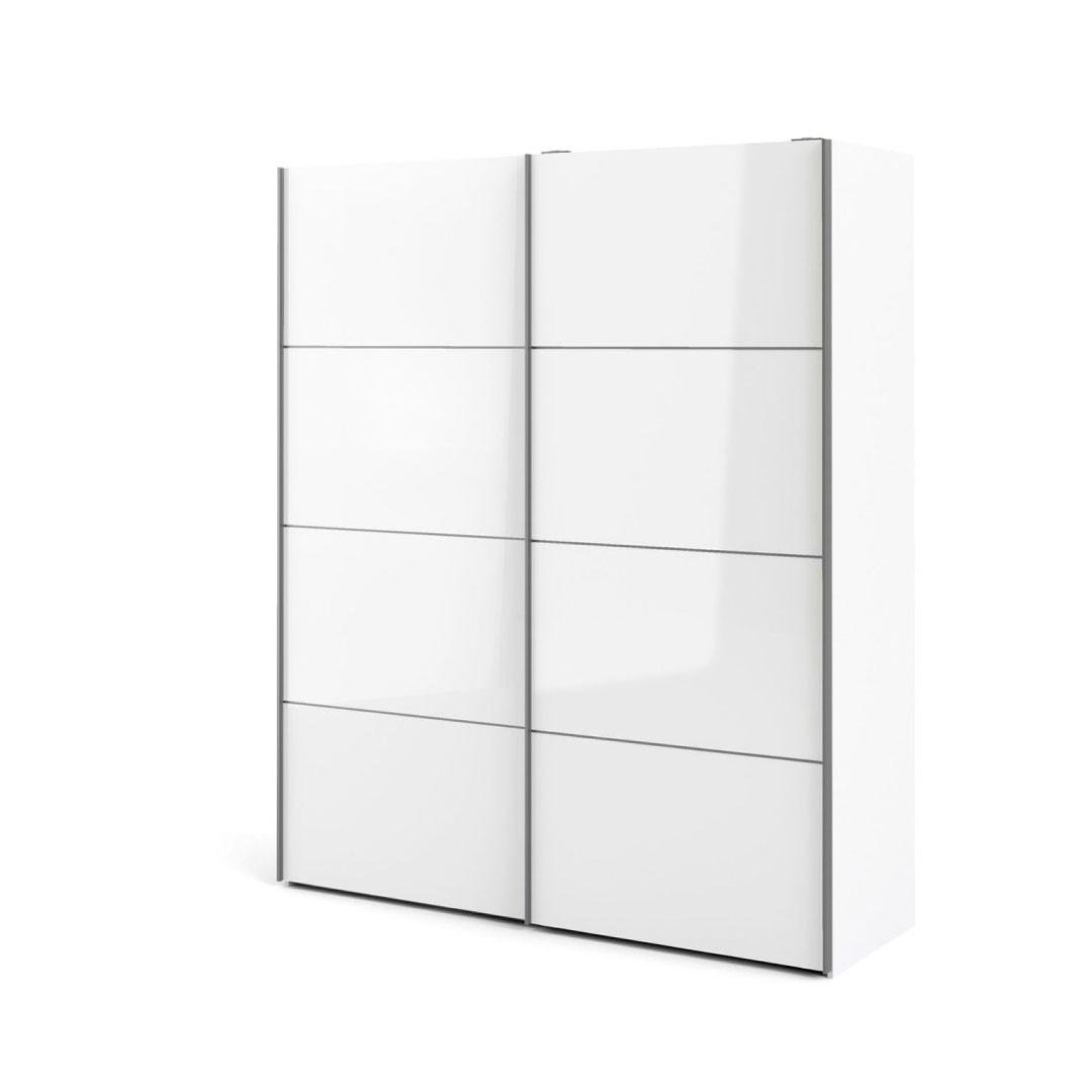 GARDEROBENSCHRANK weiß - Weiß, Holzwerkstoff (182/220/62cm) - ebuy24