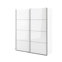 GARDEROBENSCHRANK weiß - Weiß, Holzwerkstoff (182/220/62cm) - ebuy24