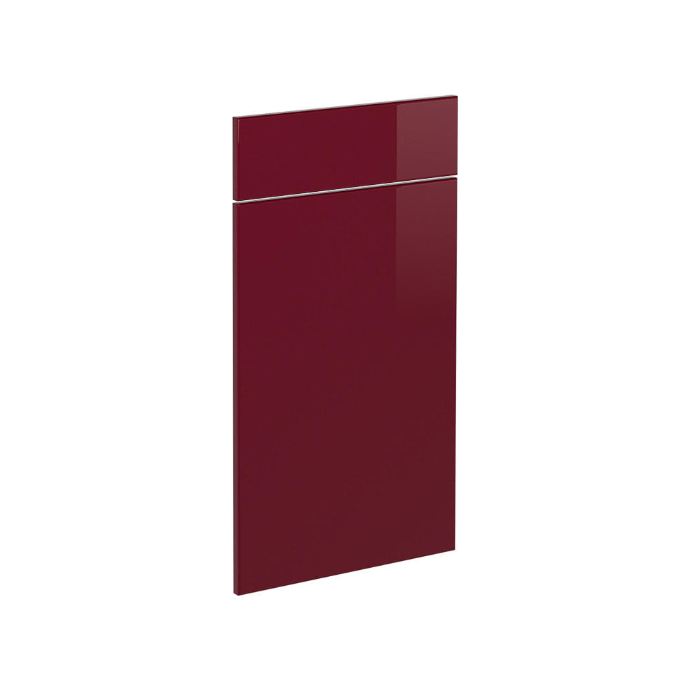 Vicco KUCHYŇSKÁ DVÍŘKA R-Line Červená vysoký lesk 39.6 x 70.8 cm nábytková čela pro spodní skříňku se zásuvkami