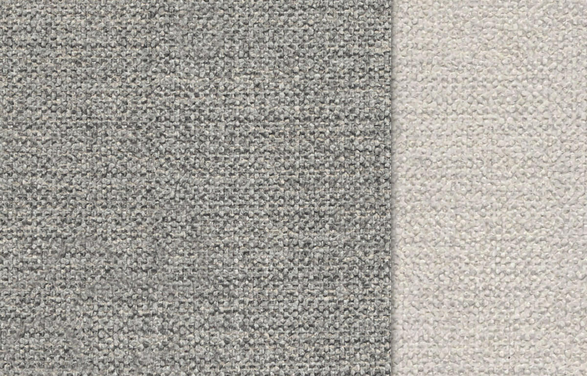 ECKSOFA OTTO 4-Sitzer, grau - Schwarz/Grau, Holz/Textil (279/159cm) - Courtois Laville