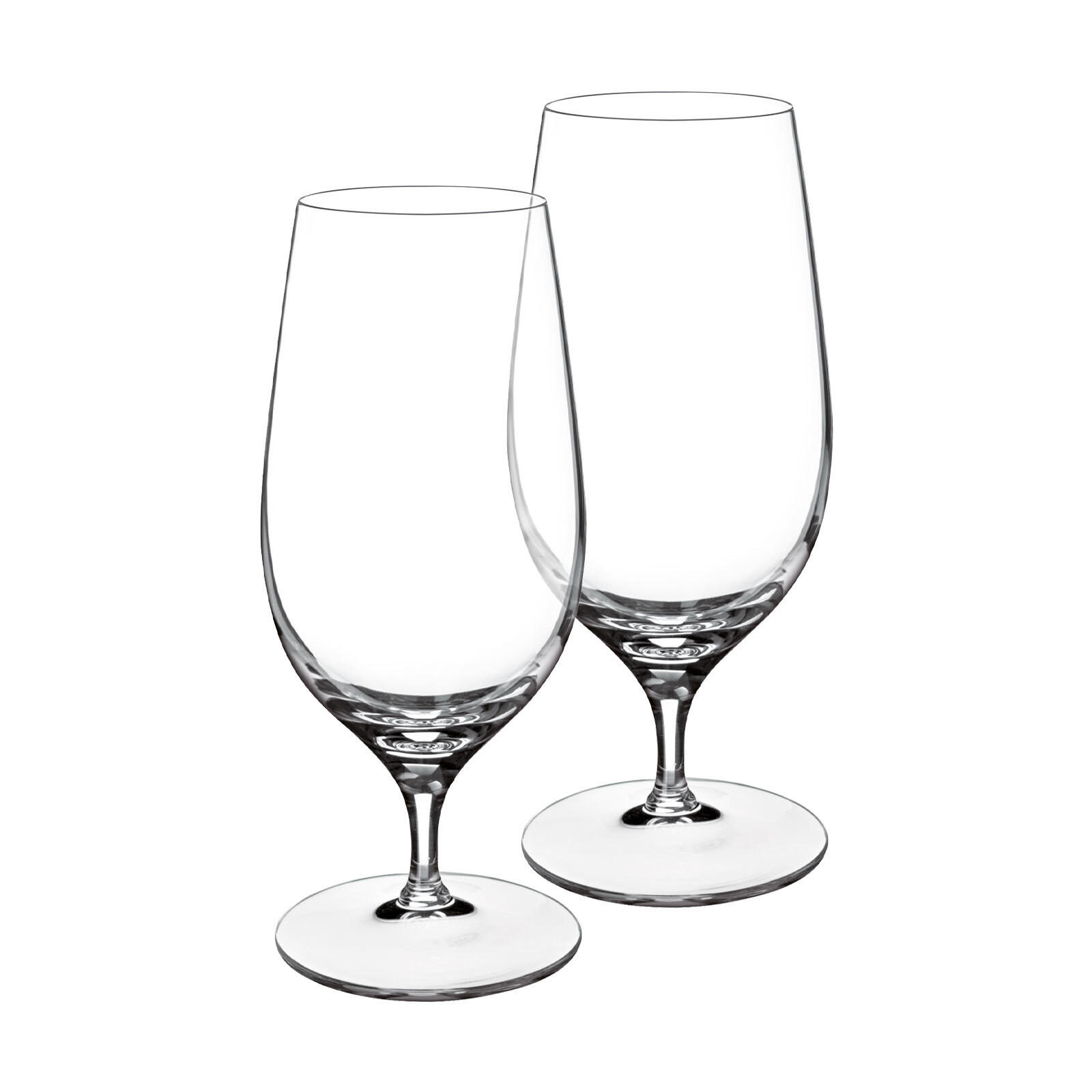 BIERTULPEN Purismo Beer transparent 300 ml 2er Set - Transparent, Glas (0.3L) - Villeroy & Boch