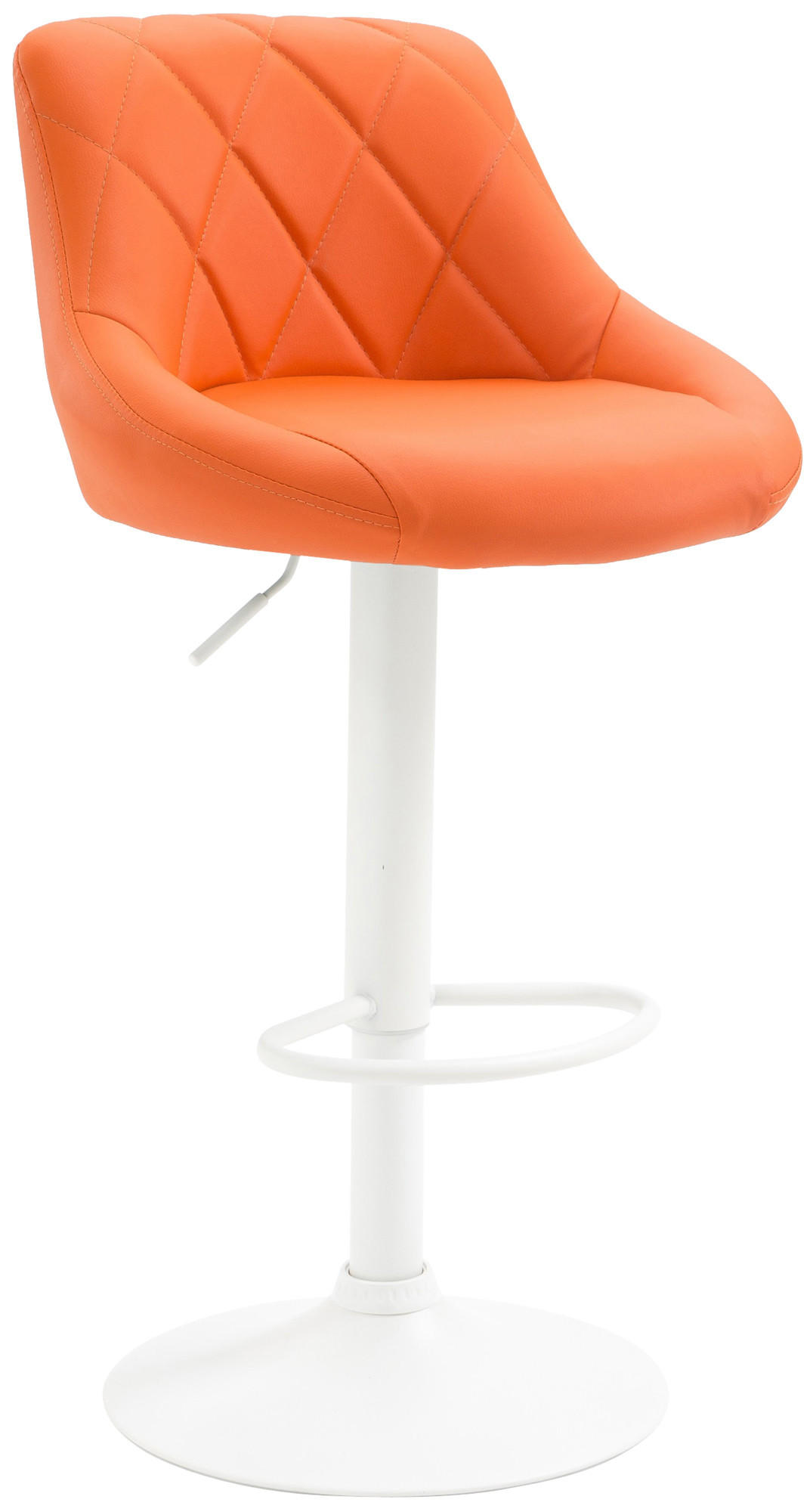 Deluke Barhocker Orange 46x83x49 cm
