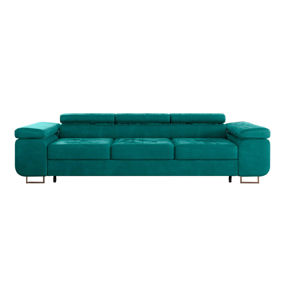 Petits-meubles Schlafsofa Grün 275x69x100 cm