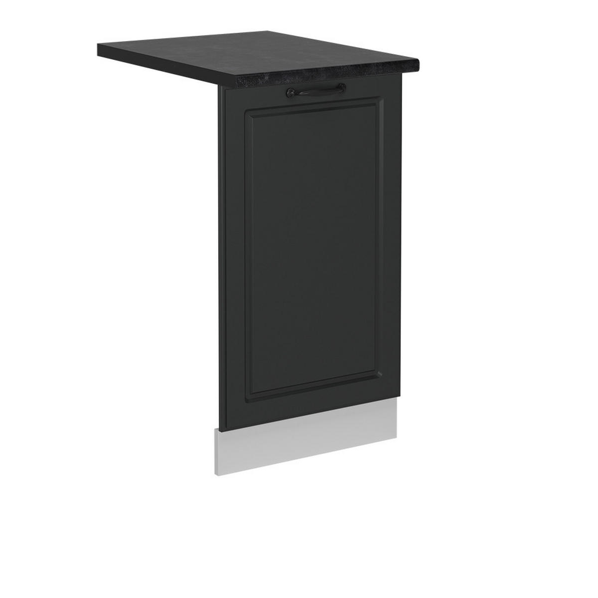 ČELNÍ PANEL MYČKY R-Line Antracitový venkovský dům - bílá/antracitová, kompozitní dřevo (45/81.8/1.6cm) - Vicco