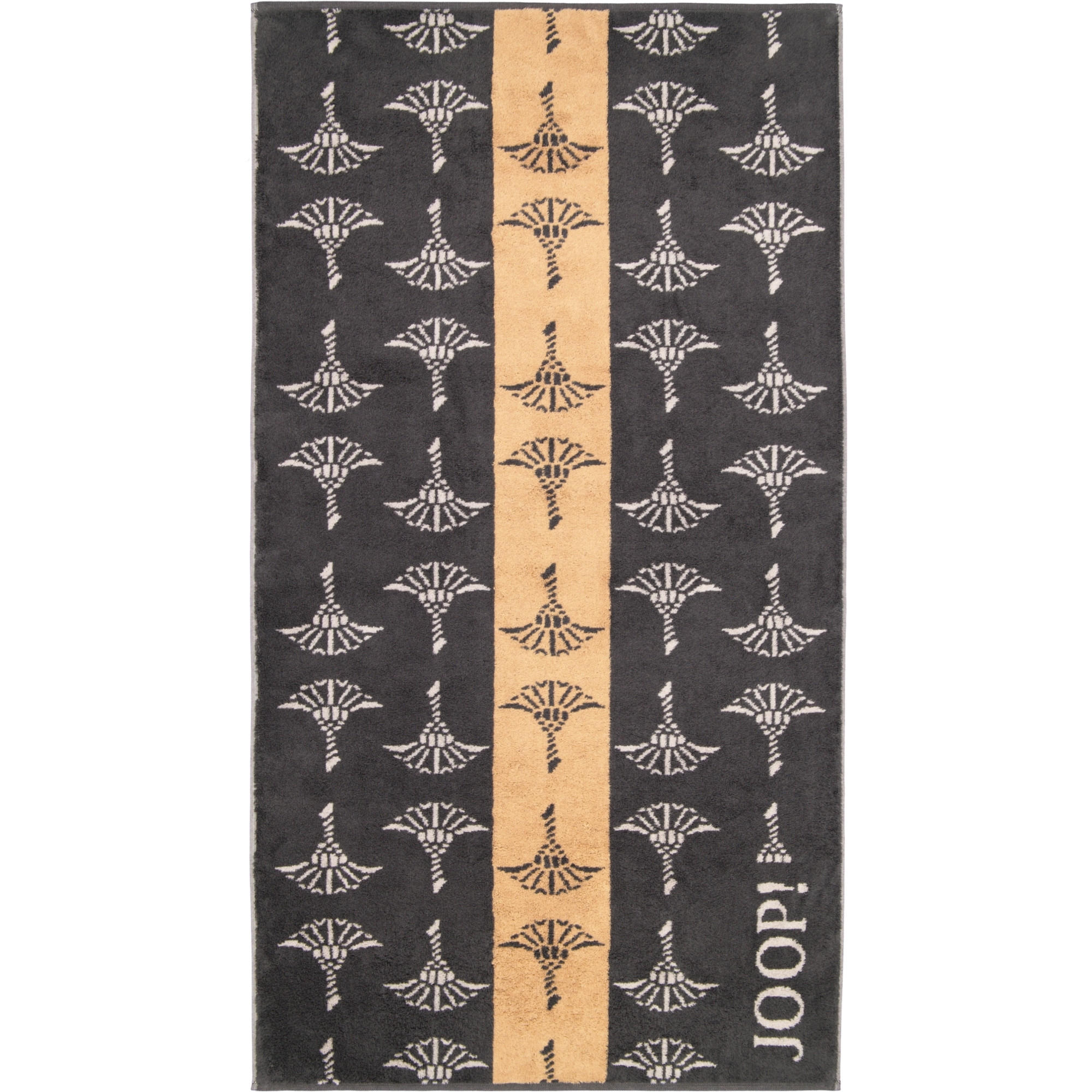 DUSCHTUCH DIVIDED CORNFLOWER 1706 STEIN - 73 - Grau, Textil (80/150cm) - Joop!