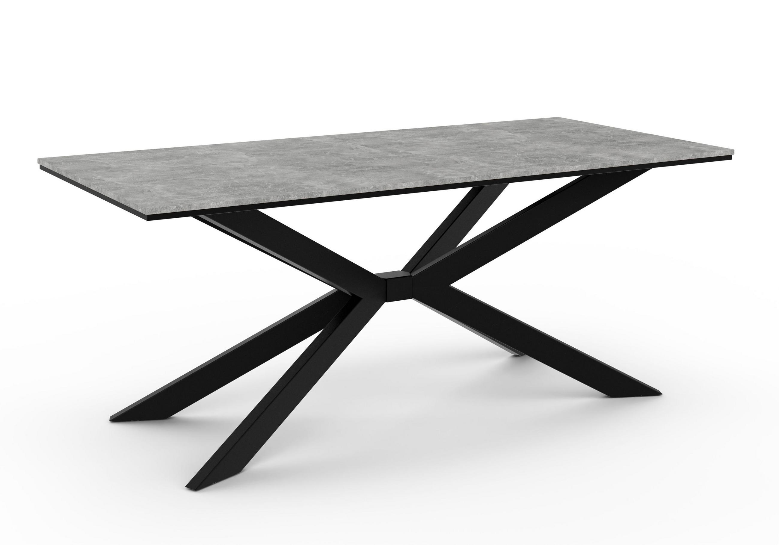 Home Collective JÍDELNÍ STŮL 190 cm Kamenně šedý