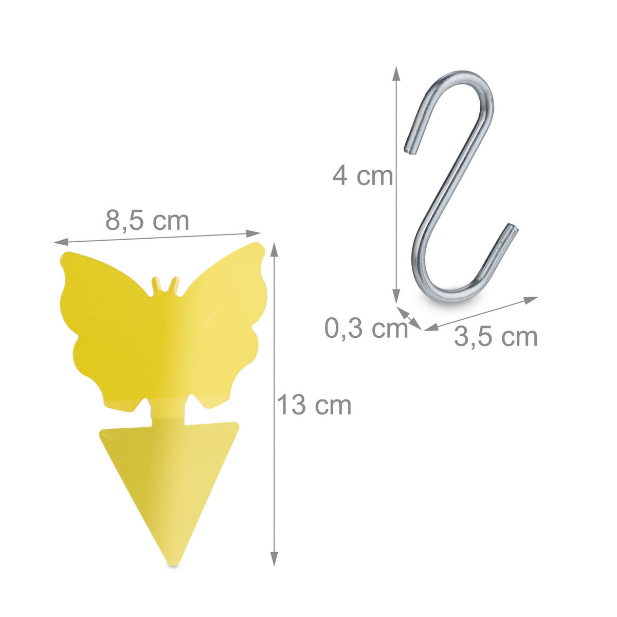 4XTROPFBEWÄSSERUNGSBEUTEL - Multicolor, Papier/Kunststoff (25/170/2.5cm) - Relaxdays