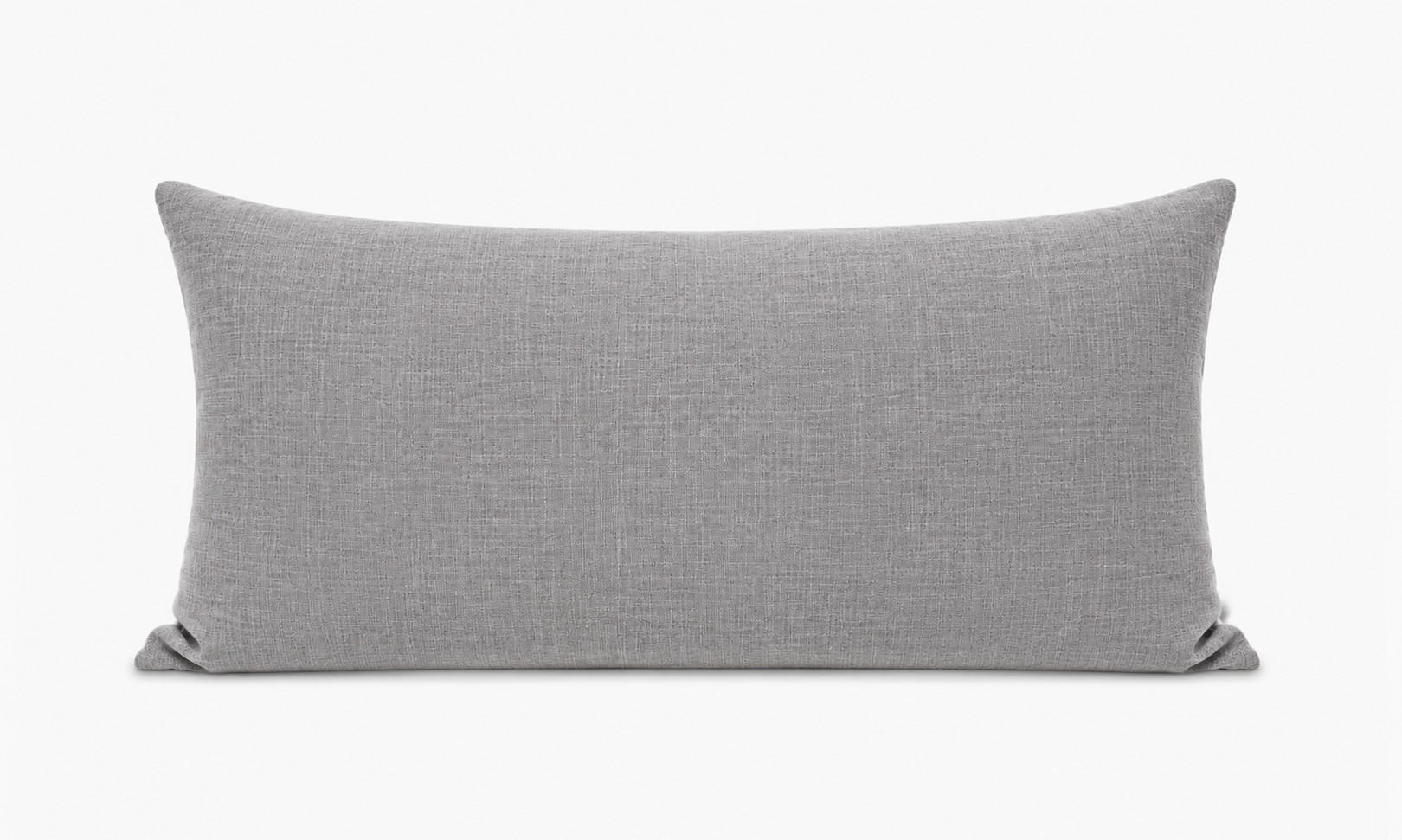KISSENBEZUG Leinenoptik 30/50 cm Silber - Silberfarben, Textil (30/50cm) - TiborTex