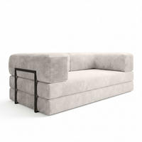 SCHLAFSOFA Danny - Weiß, Holzwerkstoff/Textil (200/70/100cm) - Fun Möbel