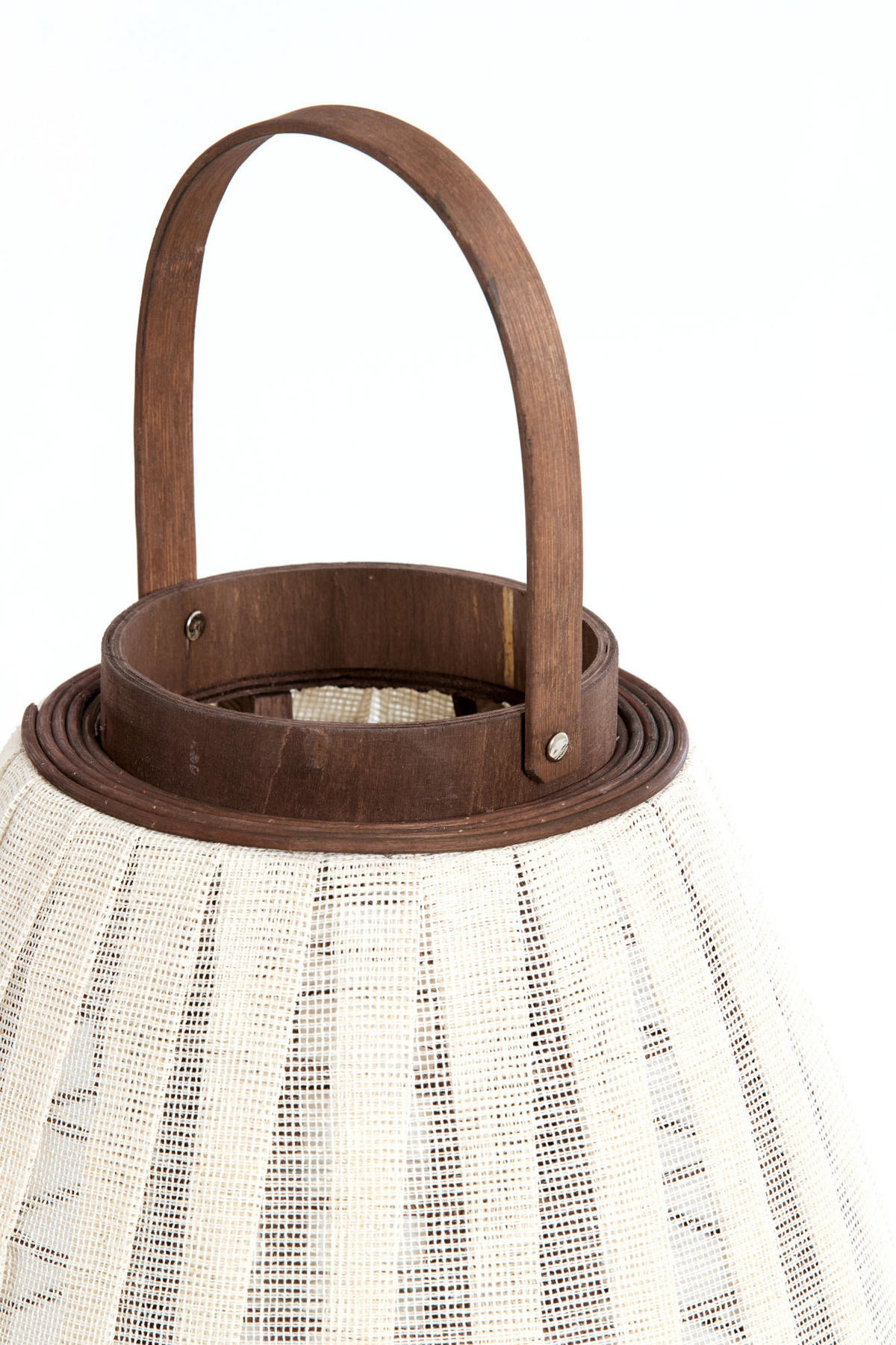 WINDLICHT Dazio Braun Ø38/70 cm - Braun, Holz (38/70/38cm) - Light & Living