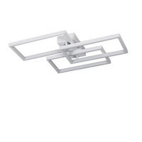 LED-DECKENLEUCHTE Irmgard 60/40/8.5 cm - Weiß, Metall (60/40/8.5cm) - Nettlife