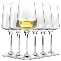 WEISSWEINGLÄSER, 6er-Set, 400 ml - Transparent, Glas (0.46L) - Krosno Glass