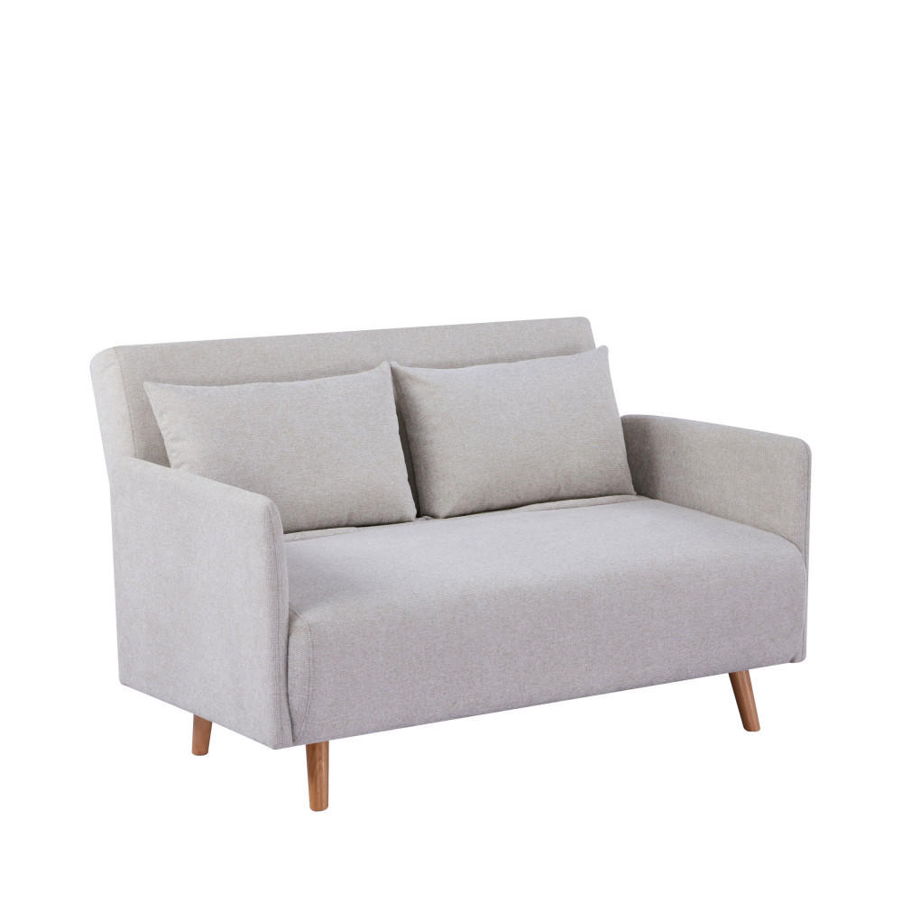 SCHLAFSOFA Heidebeige - Beige, Textil (132/80/88cm) - Drawer