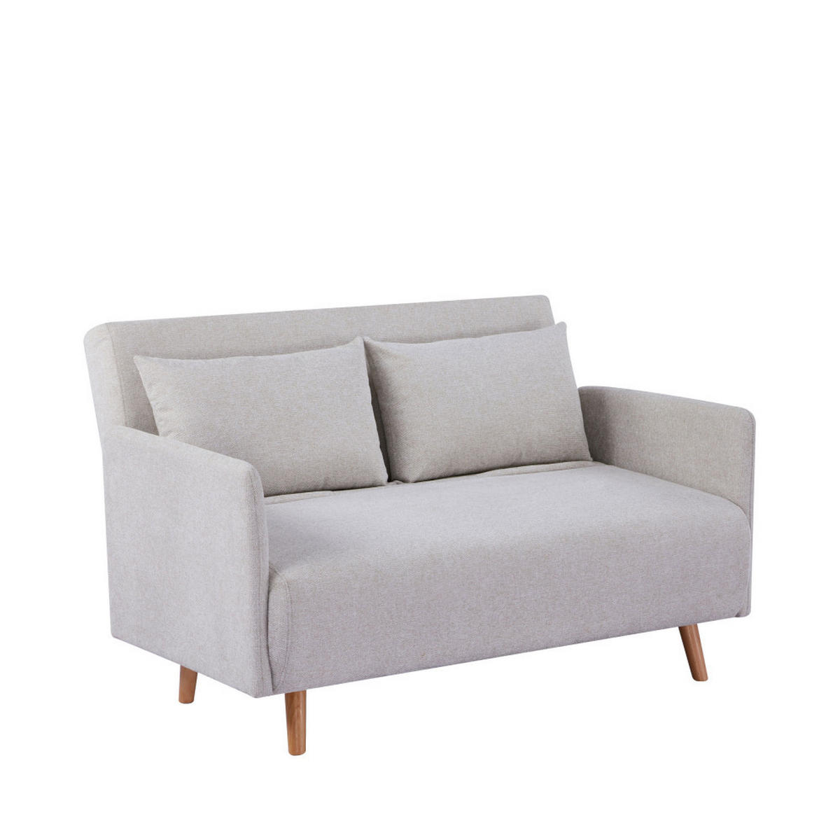 SCHLAFSOFA Heidebeige - Beige, Textil (132/80/88cm) - Drawer