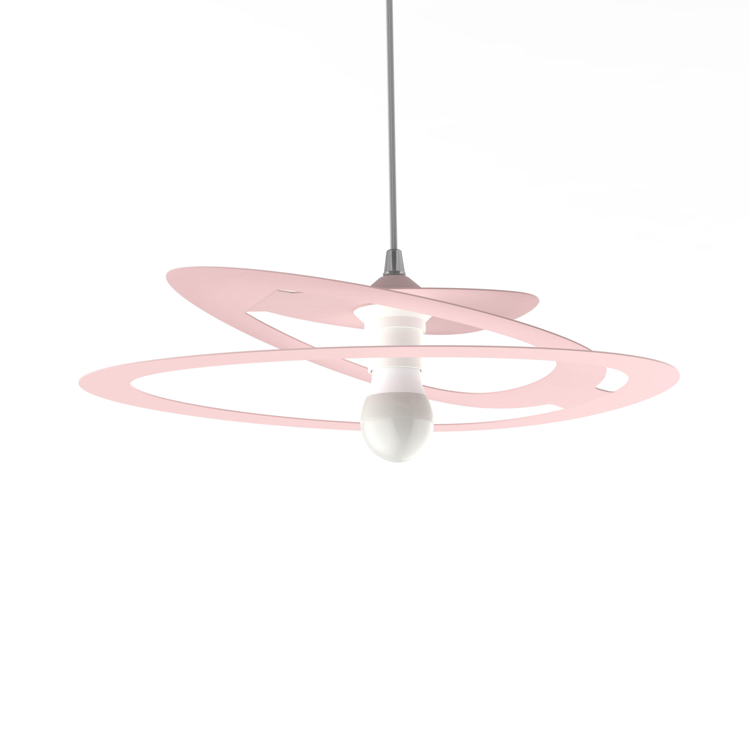 Lumicom Hängeleuchte Pink 40x7.5x34 cm