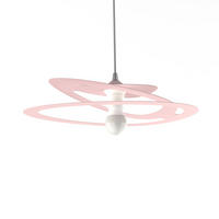 HÄNGELEUCHTE - Pink, Metall (34/40/7.5cm) - Lumicom