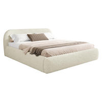 POLSTERBETT Talori - Eichefarben/Creme, Holz/Holzwerkstoff (160/200cm) - MIRJAN24