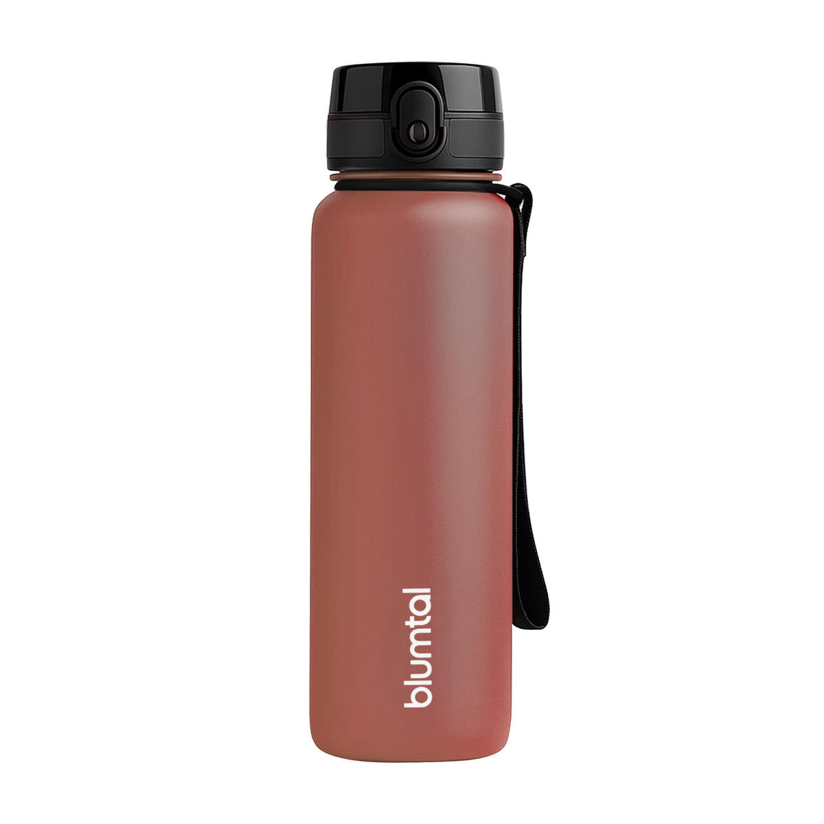 TRINKFLASCHE 0,5L - auslaufsichere - 1-Klick-Verschluss - BPA - freie - Mauve - Mauve, Kunststoff (0.5L) - Blumtal