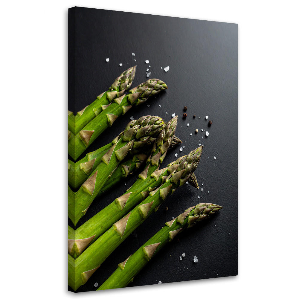 Feeby Leinwandbild, Grau 70x100 cm