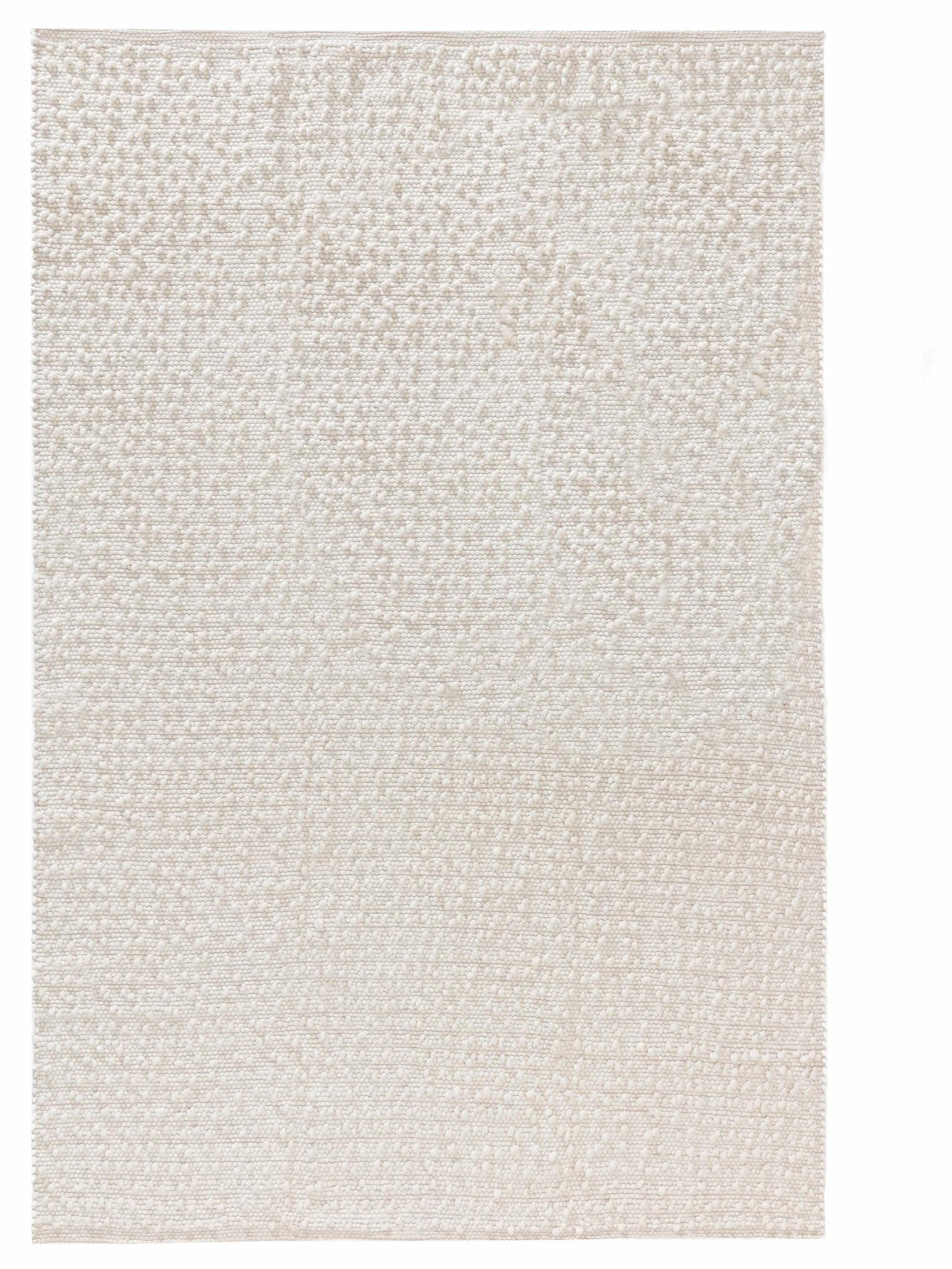 WOLLTEPPICH Lana Cream 80x150 cm - Creme, Textil (80/150cm) - benuta Pure
