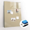 MAGNETTAFEL 70x100 Beige schwarzer Marker - Sandfarben, Glas (70/0.4/100cm) - TULUP