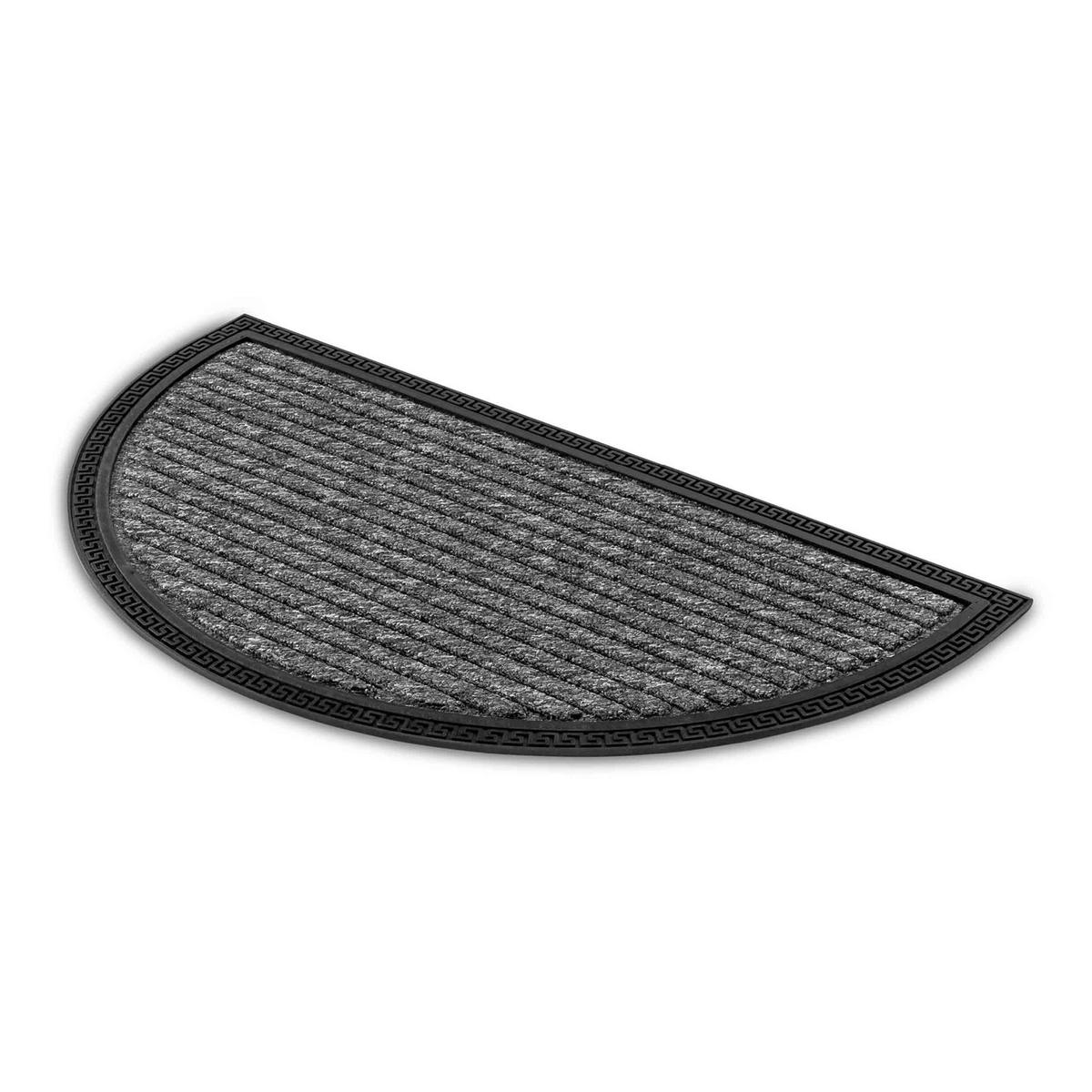 FUSSMATTE AUßEN BORDER STAR HR 3ER SET - Grau, Textil (40/70cm) - Astra