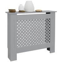 KRYT RADIÁTORU s voštinovým vzorem 78 x 19 x 82 cm šedý - šedá, kompozitní dřevo (19/78/82cm) - ML-DESIGN