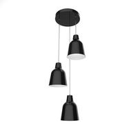HÄNGELEUCHTE - Schwarz, Metall (35/35/22cm) - Lumicom