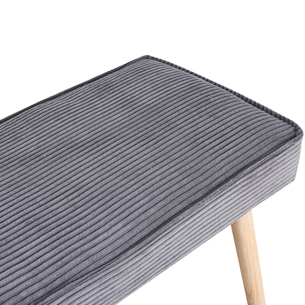 SITZBANK EMIL 160/42/50 cm Anthrazit - Anthrazit, Holz/Textil (160/50/42cm) - B&D Home